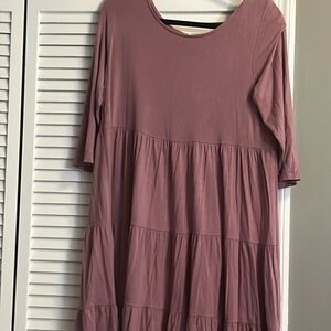 Mauve dress